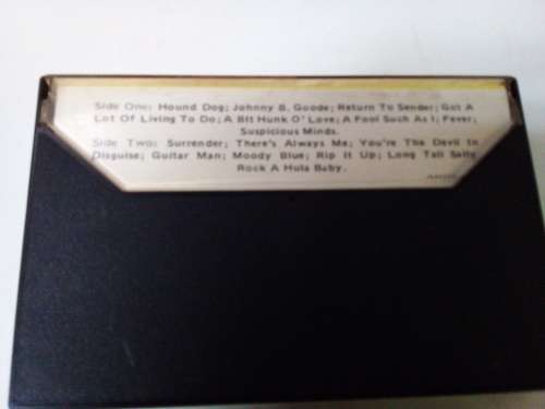 Two Elvis Presley Cassette Tapes