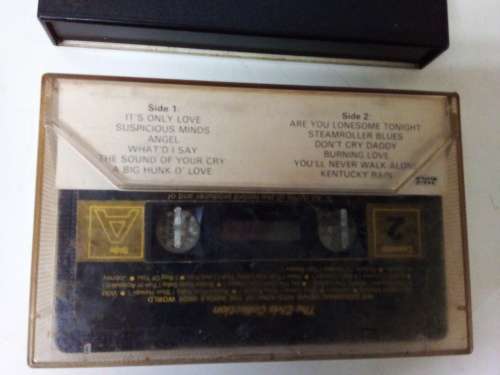 Two Elvis Presley Cassette Tapes