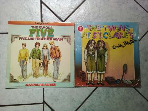 Two Enid Blyton Vinyl Records.