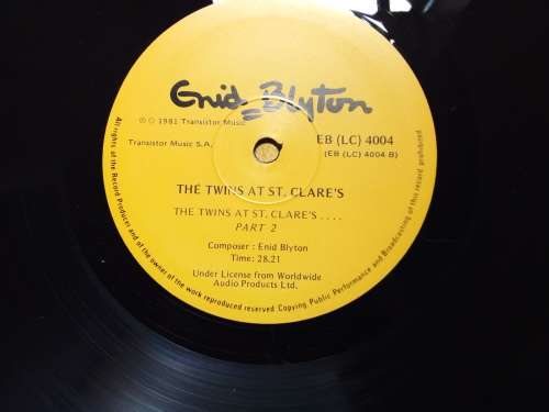 Two Enid Blyton Vinyl Records.