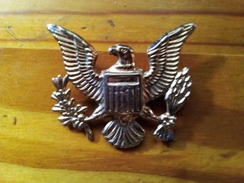 Metal Eagle Military Badge
