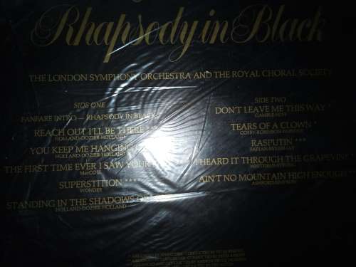 Classic Rock - Rhapsody in Black Vinyl LP