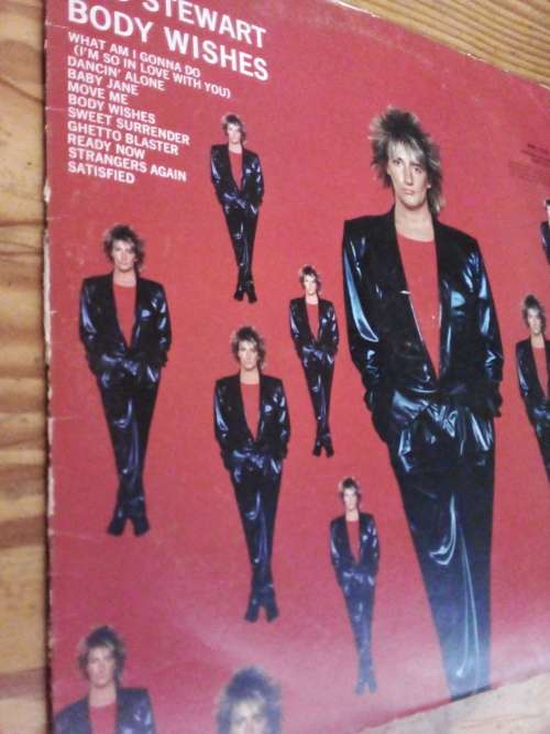 Rod Stewart - Body Wishes Vinyl LP 1983