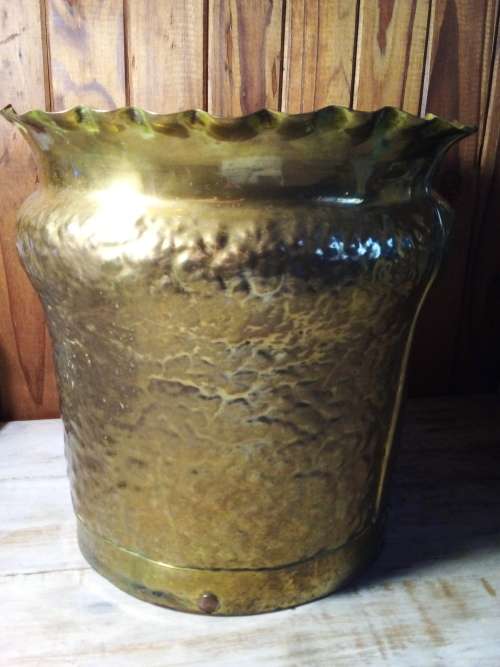 Good Size Brass Plate Planter