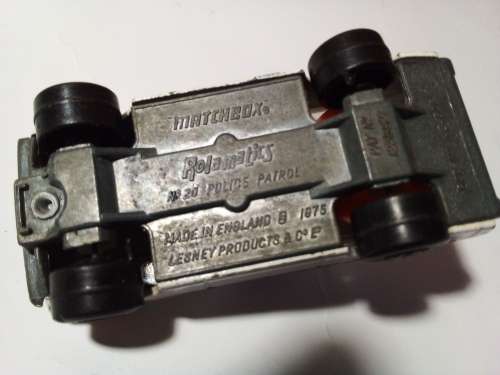 1975 Matchbox Rolamatics No 20 Police Patrol