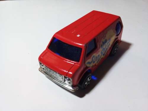 Old Bedford CF Hummer Van Die Cast