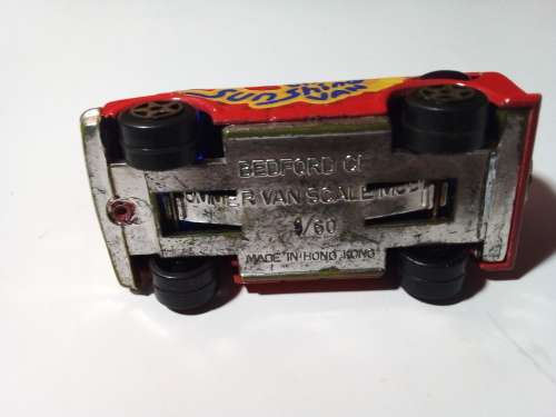 Old Bedford CF Hummer Van Die Cast