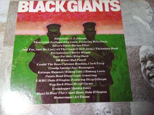 Black Giants Double Vinyl LP 1975 CBS