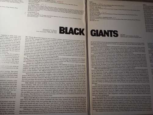 Black Giants Double Vinyl LP 1975 CBS