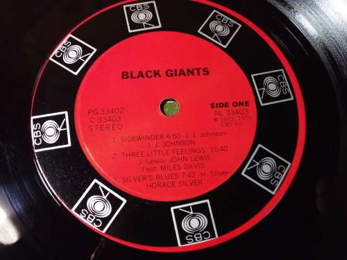 Black Giants Double Vinyl LP 1975 CBS
