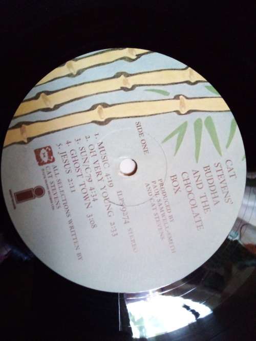 1974 Cat Stevens` Buddha and the Chocolate Box Vinyl LP