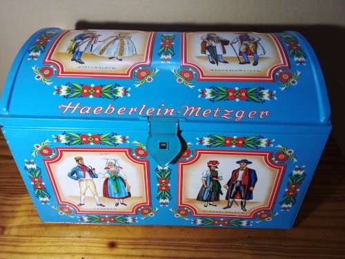 Large Confectionery Tin from Germany