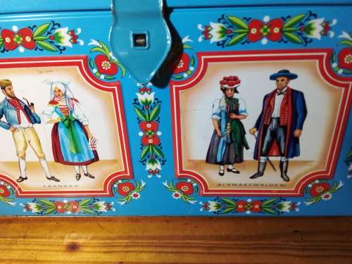 Large Confectionery Tin from Germany