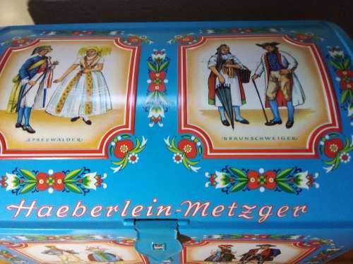 Large Confectionery Tin from Germany