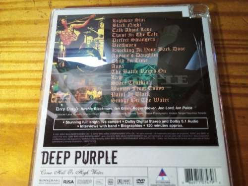 Deep Purple On Stage Music DVD