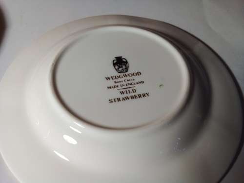 Set of Two Wedgwood Bone China Ashtrays
