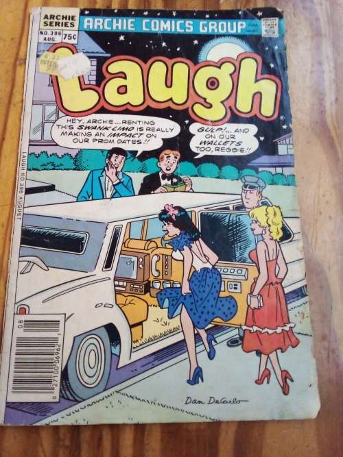 Archie Laugh Comic No 396 1986