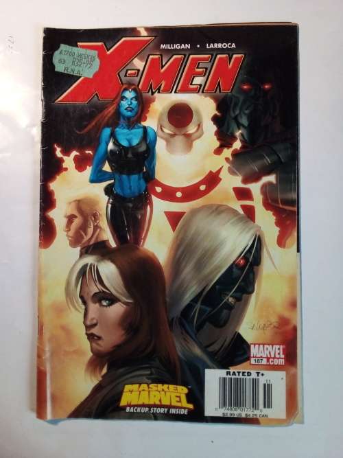 Marvel X-Men No 187 Comic