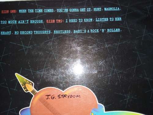 Tom Petty and the Heartbreakers Vinyl LP