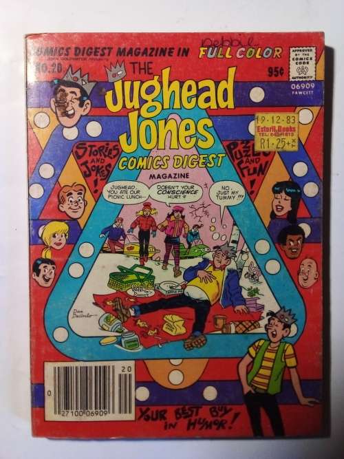 Jughead Jones Digest Comic No 20 1987