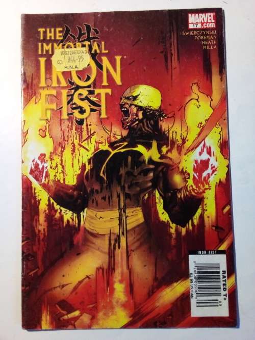 Marvel The Immortal Iron Fist No 17 Comic