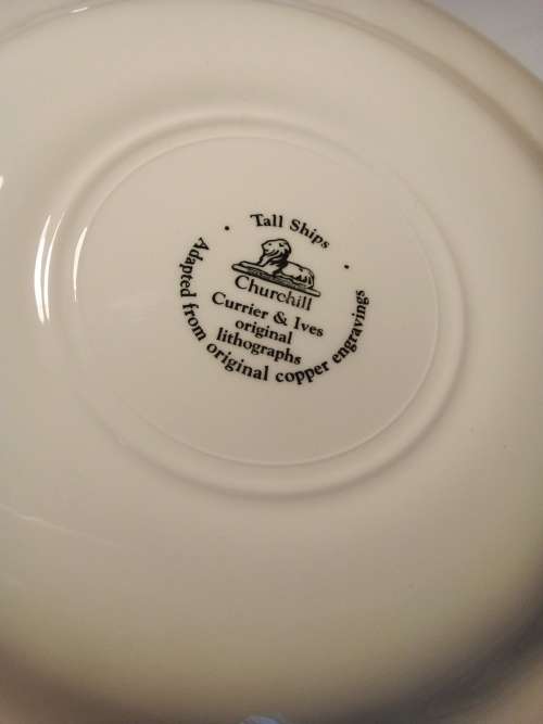 Churchill Tall Ships Plate `Volunteer`