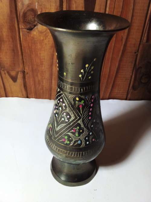 Smaller Decorative Brass Vase