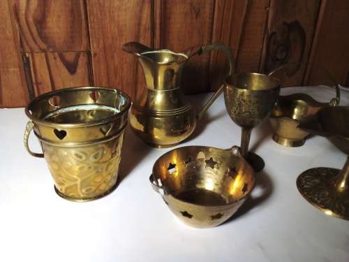 Bunch of Smaller Brass Ornaments