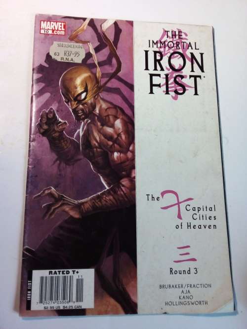 Marvel The Immortal Iron Fist No 10 Comic