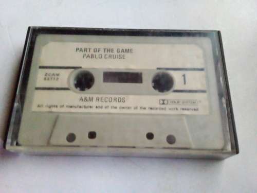 Pablo Cruise - Part of the Game Music Cassette Tape