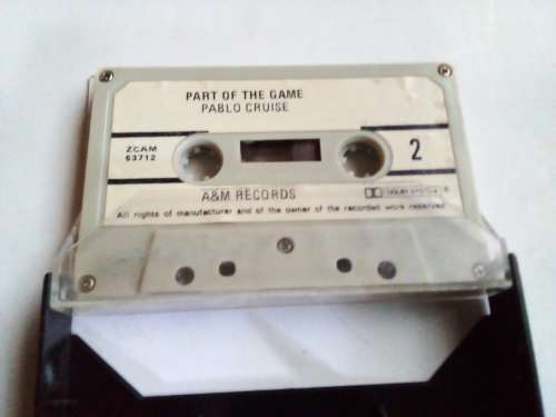 Pablo Cruise - Part of the Game Music Cassette Tape