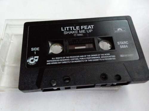 Shake Me Up - Little Feat Music Cassette Tape