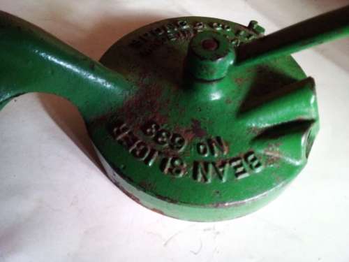 Vintage Sprong & Co Bean Slicer