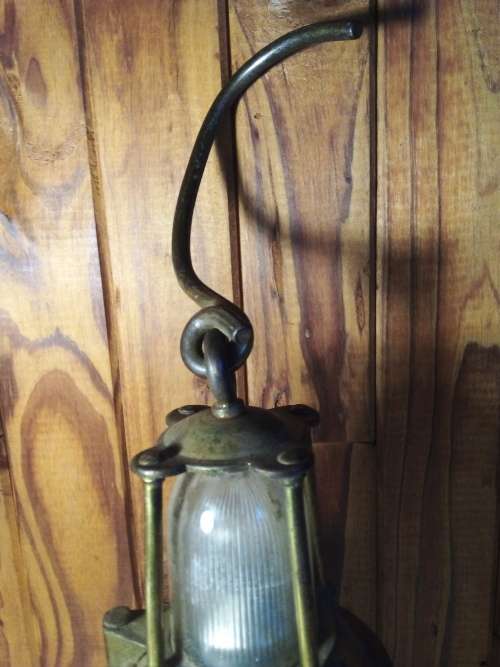 1930s Heavy Concordia Electric Safety Lamp
