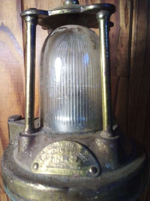 1930s Heavy Concordia Electric Safety Lamp
