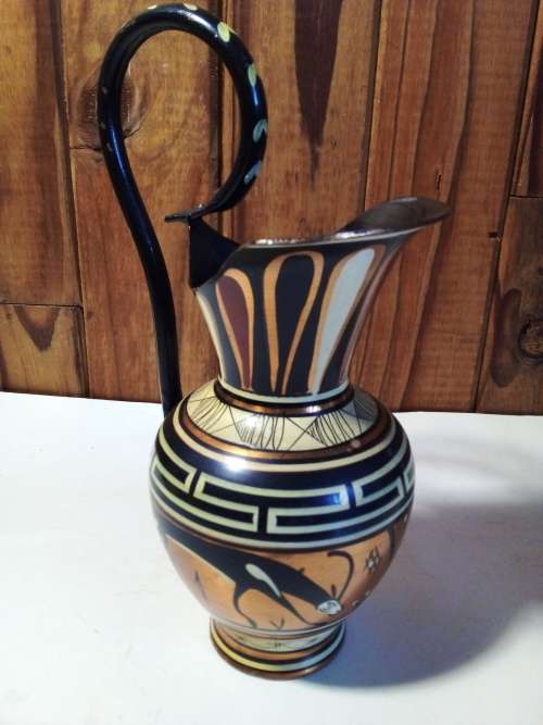 Ornamental Metal Jug from Greece