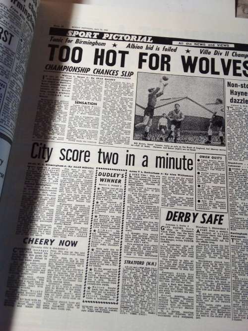 Birmingham City F.C. Newspaper History from 1905