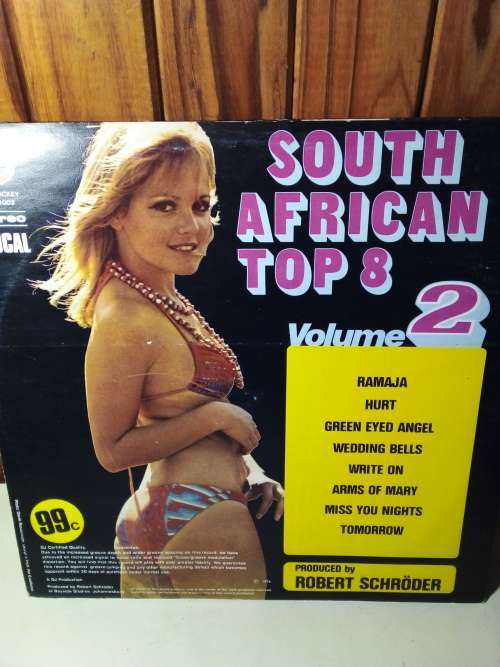 1976 South African Top 8 Vol 2 Vinyl LP