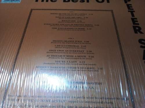 1975 The Best of Peter Sarstedt Vinyl LP (S48)