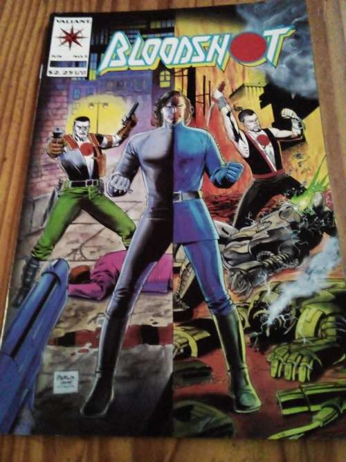 Valiant Bloodshot June No 5 1992