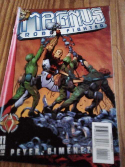 Acclaim Comics Magnus Robo Fighter No 11 1997