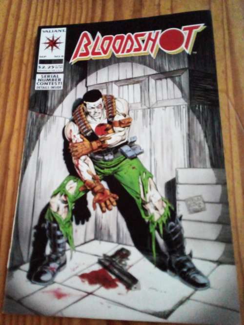 Valiant Bloodshot No 8 Comic