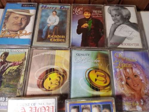 10 x Old SA Music/Artists Cassette Tapes