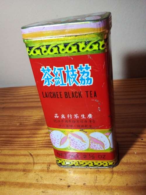 Very Old Laichee Tea Tin with Content (S67)