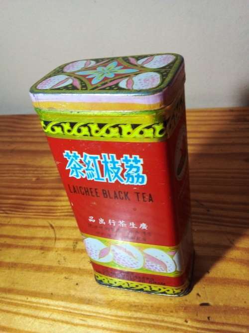 Very Old Laichee Tea Tin with Content (S67)