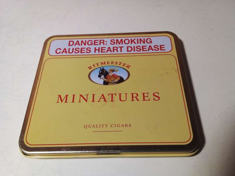 Ritmeester Miniature Quality Cigars Tin