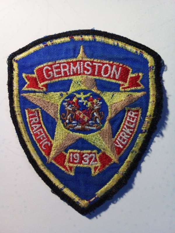 1932 Germiston Traffic/Verkeer Material Decal