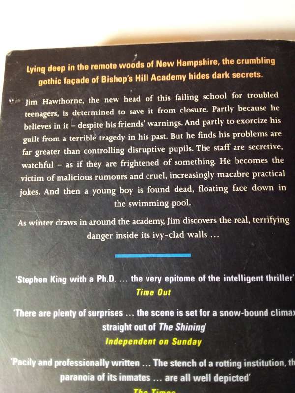 Boy in the Water  - Stephen Dobyns - Crime Fiction Novel