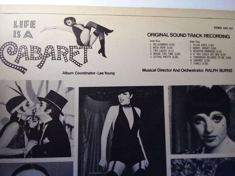 Life Is a Cabaret Soundtrack Vinyl LP 1972