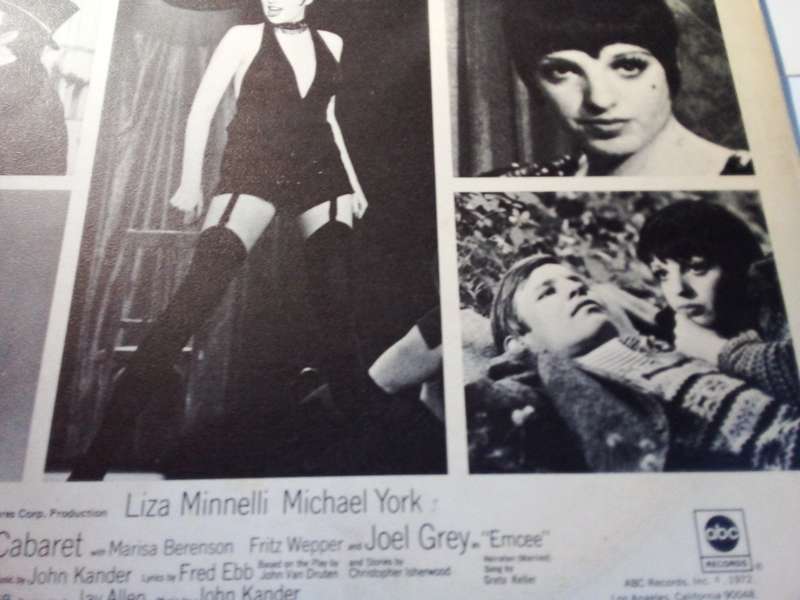 Life Is a Cabaret Soundtrack Vinyl LP 1972